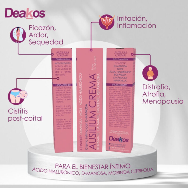 Ausilium Crema tubo: para el bienestar íntimo