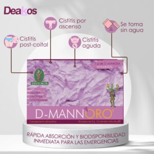 D-MANNORO orosoluble con D-Manosa para el bienestar urinario