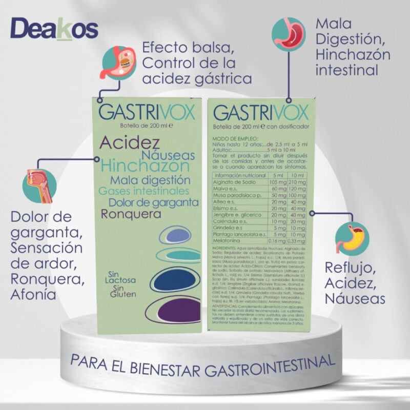 GASTRIVOX para el bienestar gastrointestinal