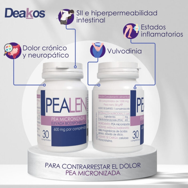 PEALEN 30 con PEA para el dolor neuropático