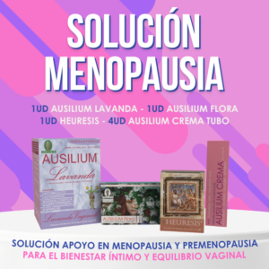 apoyo en menopausia y premenopausia. Favorece el equilibrio vaginal, la hidratación y el bienestar de mucosas y tejidos