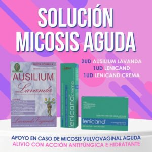 SOLUCIÓN MICOSIS AGUDA: apoyo en caso de micosis vulvovaginal aguda