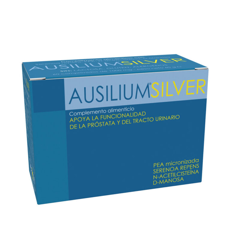 AUSILIUM SILVER: apoyo natural en caso de prostatitis y molestias urinarias