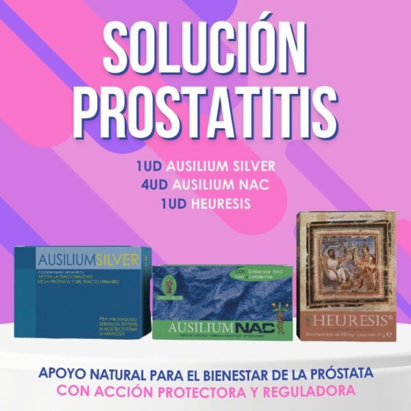 SOLUCIÓN PROSTATITIS: apoyo completo para el bienestar de la próstata